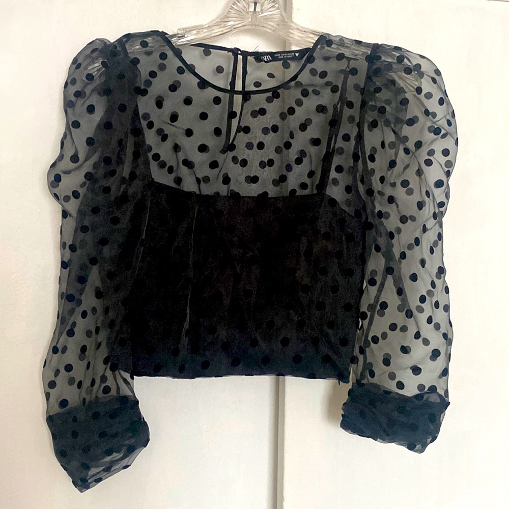 Zara top size M